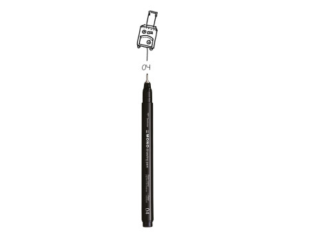 Tombow Feutre fin MONO drawing pen, largeur de tracé 04