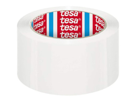tesa tesapack Ruban adhésif 4195, en PP, 50 mm x 66 m, blanc