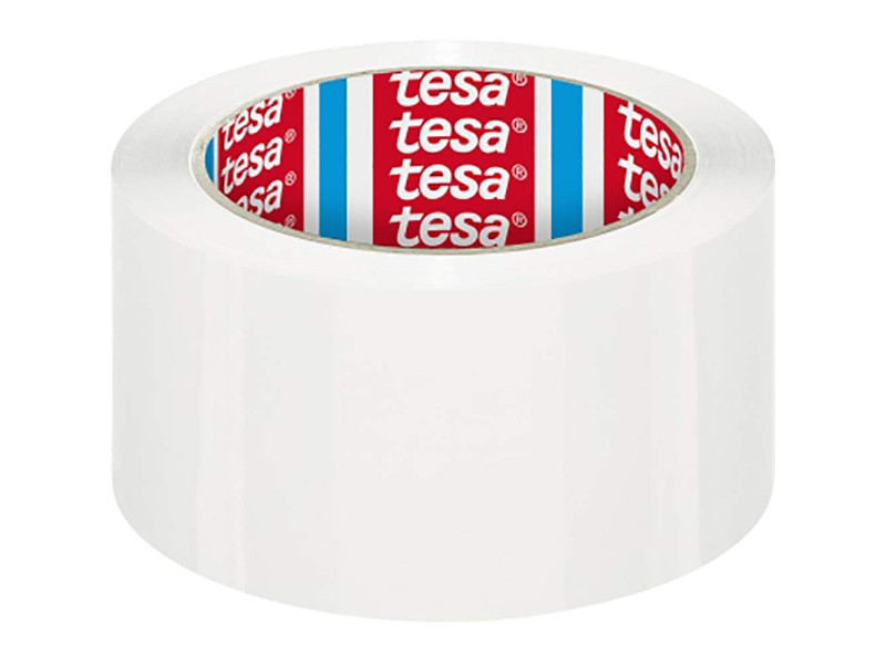 tesa tesapack Ruban adhésif 4195, en PP, 50 mm x 66 m, blanc