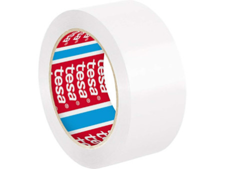 tesa tesapack Ruban adhésif 4195, en PP, 50 mm x 66 m, blanc