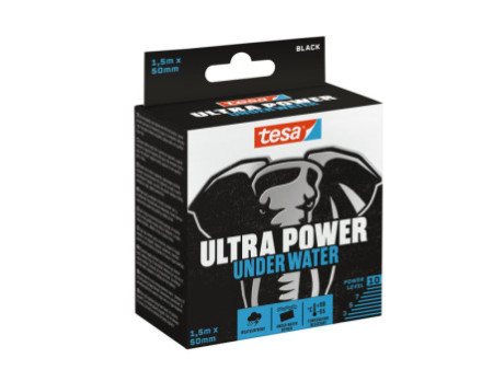 tesa Ruban de réparation ULTRA POWER UNDER WATER 50 mm x1,5m