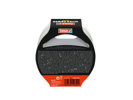 tesa Ruban de réparation ULTRA POWER CLEAR, 48 mm x 10,0 m