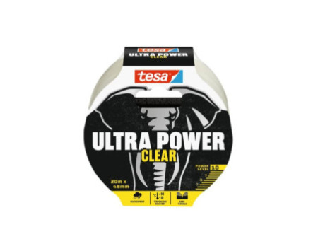 tesa Ruban de réparation ULTRA POWER CLEAR, 48 mm x 20,0 m