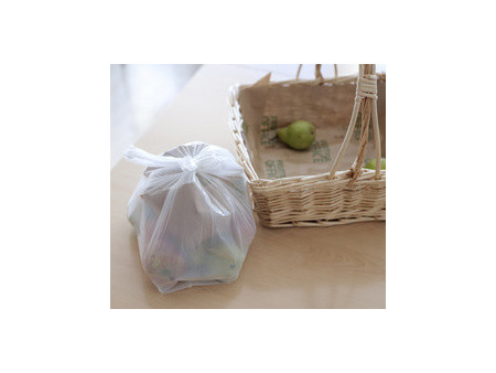 dm-folien Sac en plastique, en bloc, en HDPE, blanc