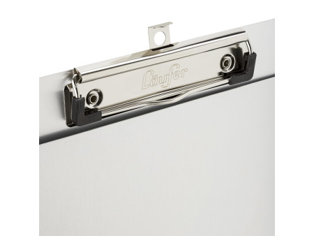 Läufer Porte-bloc pour documents, aluminium, ouverture