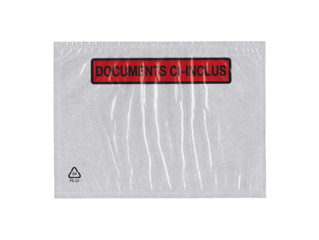 dm-folien Pochette porte-documents, 225 x 120 mm