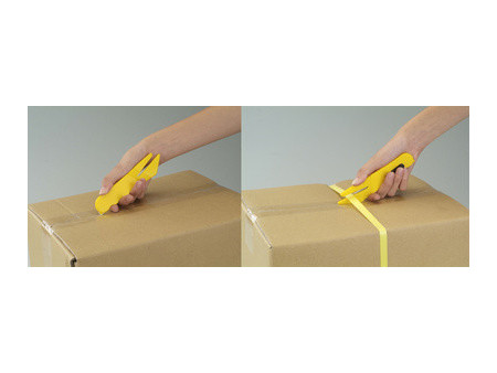 dm-folien coupe sangle 'yellow-blade', jaune,