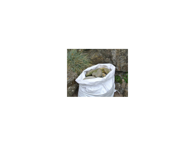 dm Sac de ramassage en PP, (L)500 x (H)800 mm, blanc
