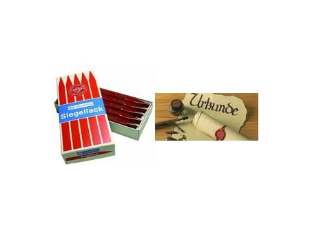 Gutenberg Cire à cacheter, vermillon