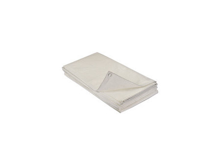 dm-folien Bâche de recouvrement, 8 x 12 m, blanc, 250 g