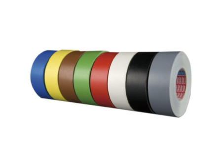 tesa Ruban toilé 4651 Premium, 50 mm x 50 m, jaune