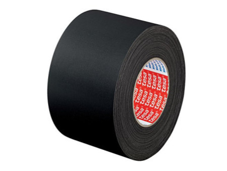 tesa Ruban toilé 4651 Premium, 50 mm x 25 m, noir