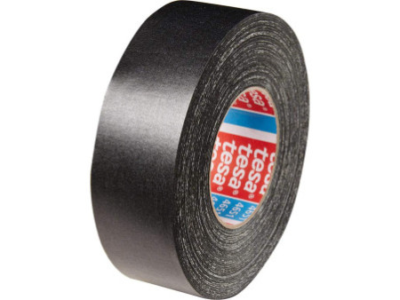 tesa Ruban toilé 4651 Premium, 19 mm x 50 m, noir