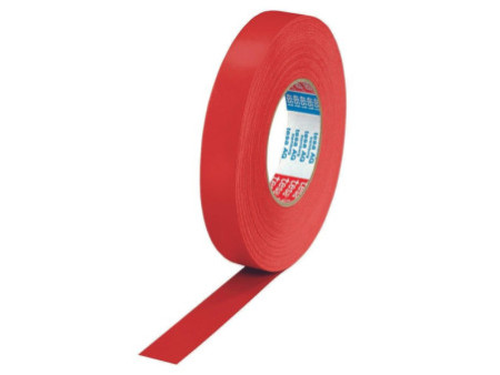 tesa Ruban toilé 4651 Premium, 25 mm x 50 m, rouge