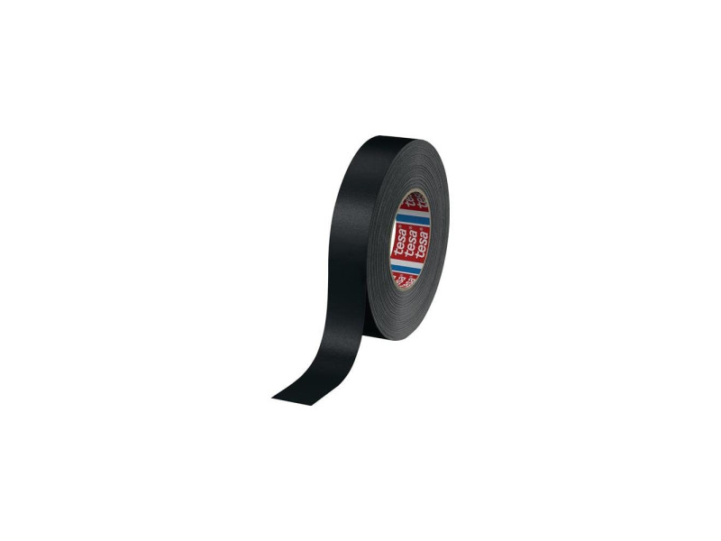 tesa Ruban toilé 4651 Premium, 30 mm x 50 m, noir