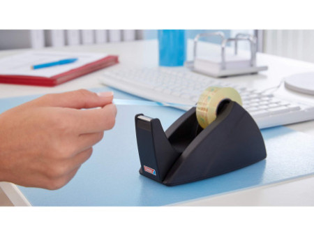 tesa Dévidoir de bureau Easy Cut, non équipé, noir