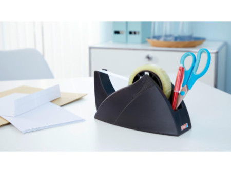 tesa Dévidoir de bureau Easy Cut Professional, rouge / bleu