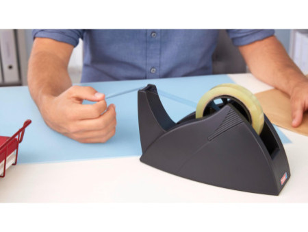 tesa Dévidoir de bureau Easy Cut Professional, rouge / bleu