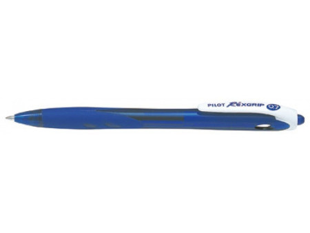 PILOT Stylo à bille REXGRIP Begreen, rétractable, F, bleu