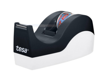 tesa Dévidoir de table Easy Cut Orca, équipé, cristal