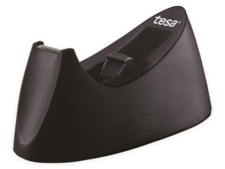 tesa Dévidoir de table Easy Cut Curve, équipé, transparent