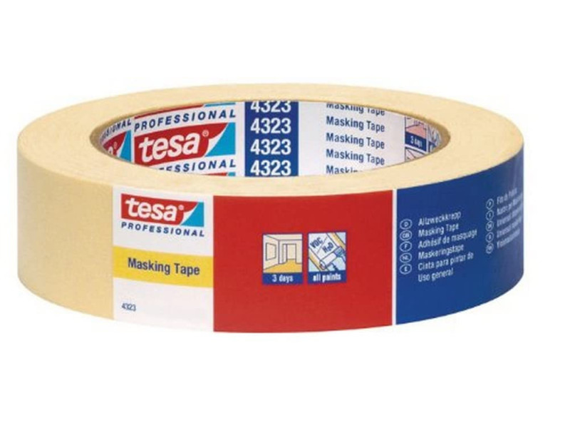 tesa Adhésif masquage papier pour peinture 4323,50 mm x 50 m