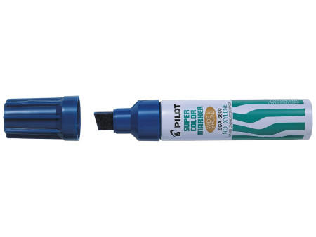 PILOT Marqueur permanent Super Color Jumbo, bleu