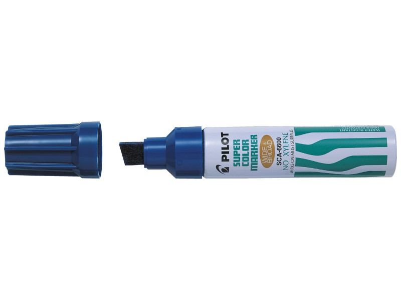 PILOT Marqueur permanent Super Color Jumbo, bleu