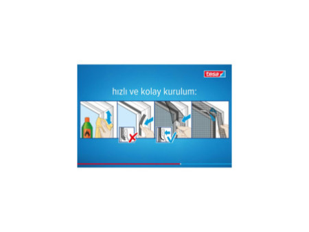 tesa Filtre à pollen pour fenêtre, 1,50 m x 1,30 m