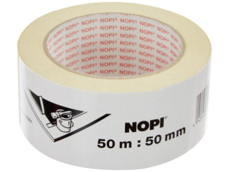 NOPI ruban de maquage en papier crêpé pour peinture, béige