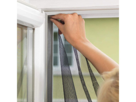 tesa Moustiquaire STANDARD portes, 2 pièces de 0,65 m x 2,2m