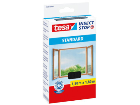 tesa Moustiquaire STANDARD pour fenêtre, 1,50 m x 1,80 m