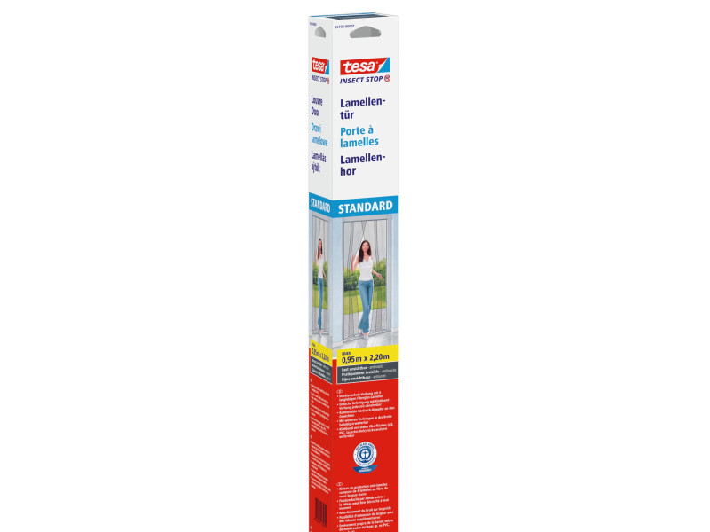 tesa Lamelles pour porte STANDARD,0,95 m x 2,20 m,anthracite