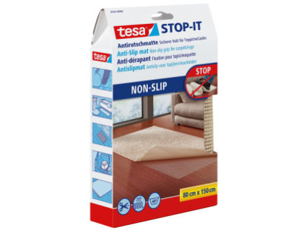 tesa Stop-it Tapis anti-dérapant, 800 mm x 1,5 m, beige