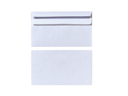herlitz Enveloppe format long, sans fenêtre, blanc