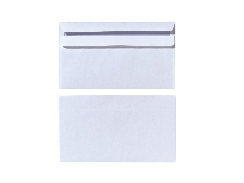 herlitz Enveloppe format long, sans fenêtre, blanc