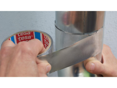 tesa Ruban isolant en aluminium, 10 m x 50 mm