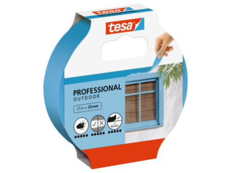 tesa Ruban de masquage crêpé pour peintre Precision outdoor