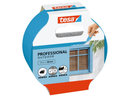 tesa Ruban de masquage crêpé pour peintre Precision outdoor