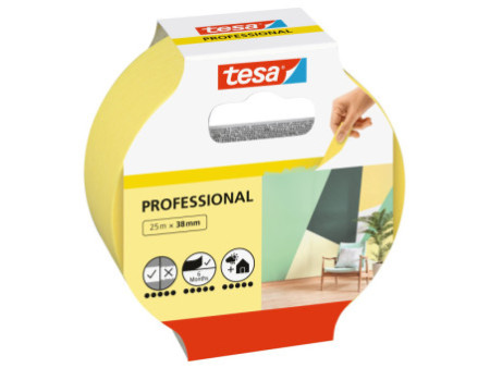 tesa Adhésif de masquage Precision Indoor, 38 mm x 25 m