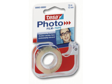tesa Photo Dévidoir de colle pour photo, film 12 mm x 7,5 m