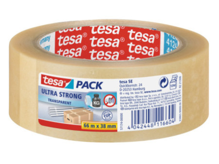 tesa tesapack Ruban adhésif ultra strong, 38 mm x 66m
