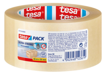 tesa tesapack Ruban adhésif ultra strong, 50 mm x 66m