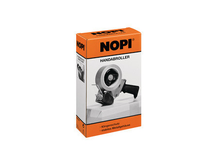 NOPI Ruban adhésif d'emballage en PP, 50 mm x 66 m, marron