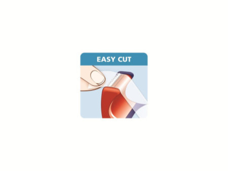 tesa Dévidoir à main Easy Cut, rouge/bleu, non équipé