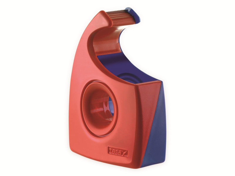 tesa Dévidoir à main Easy Cut, non équipé, rouge / bleu