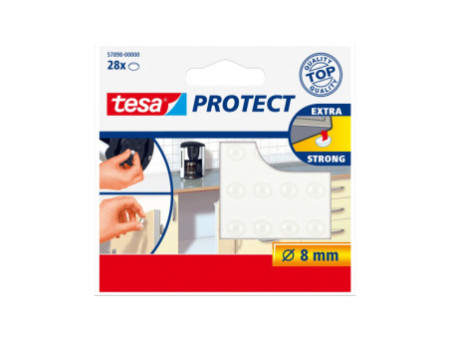 tesa Protect Pastilles anti-glisse et de protection, rond
