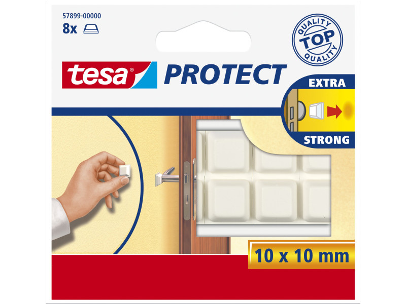 tesa Protect Pastilles anti-glisse et de protection, carré