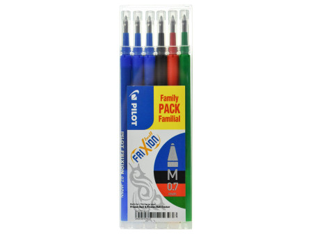 PILOT Recharge pour roller FRIXION BALL BLS-FR7, assorti