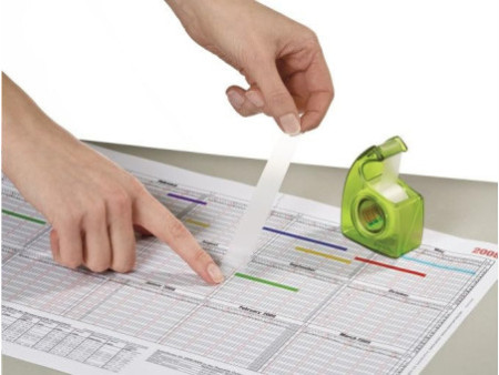 tesa ecoLogo Easy Cut Dévidoir à main, non équipé, vert